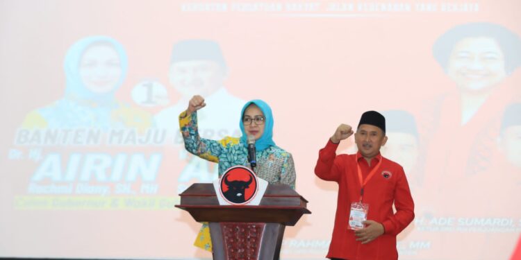 Panaskan Mesin Politik, PDI Perjuangan Banten Solid Menangkan Airin-Ade