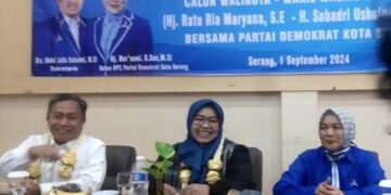 Ketua Demokrat Kota Serang Gerakan Mesin Partai Dukung Penuh Ratu Ria-Subadri Ushuludin