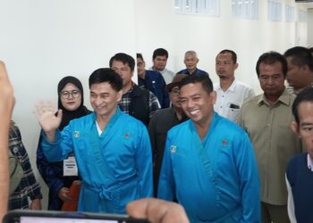 Andra Soni-Dimyati Janjian Setelah Sholat Subuh Datang Bersama Ke RSUD Banten Jalani Tes Kesehatan