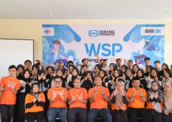Tol Serang Panimbang Berbagi Ilmu dan Inspirasi di SMKN 1 Rangkasbitung.