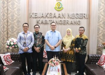 Tingkatkan Layanan, PLN Audensi dengan Kejari Kabupaten Tangerang