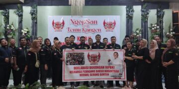 Keluarga Pedagang Baso Korwil Serang Banten Jatuhkan Pilihan Untuk Andra Soni-Dimiyati