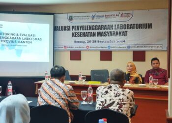 Dinkes Banten Evaluasi Sistem Kerja Labkesmas Cegah Penyebaran Penyakit