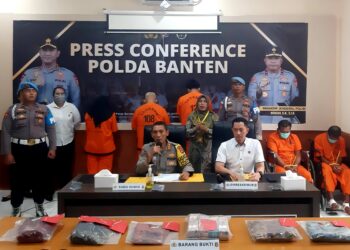 Polda Banten Ungkap Kasus Pembunuhan Sopir Truk Gula Tol Jakarta Merak KM 77