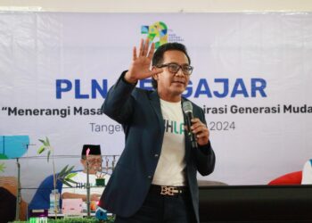 Peringati HLN dan Sumpah Pemuda, PLN UID Banten Laksanakan Program Mengajar Serentak se Banten