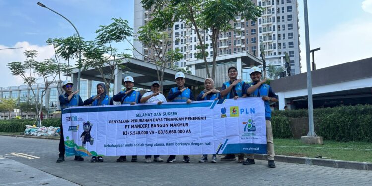 PLN UID Banten Sukses Ubah daya PT Mandiri Bangun Makmur