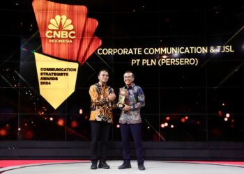 PT PLN Raihan Penghargaan Communications Strategist Award 2024