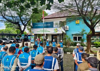 PLN UID Banten Gelar Apel Pelayanan Serentak 1000 Pelanggan Juliet