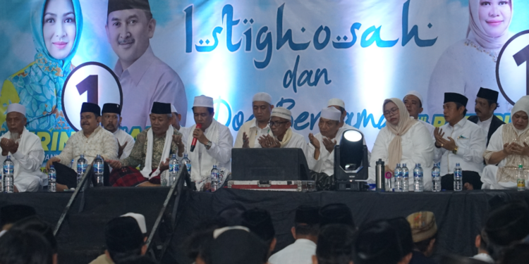 Ribuan Orang Doakan Ratu-Badri Menang Pilkada Kota Serang