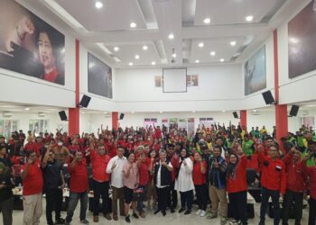 Komunitas Ojol, Pendeta dan Warga Tionghoa Deklarasi Dukung Ratu-Badri