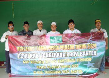 Ketua PCNU Kabupaten Tangerang Serukan Deklarasi Pasca Pilkada 2024 untuk Jaga Kondusifitas Banten