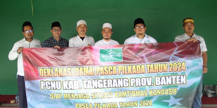 Ketua PCNU Kabupaten Tangerang Serukan Deklarasi Pasca Pilkada 2024 untuk Jaga Kondusifitas Banten