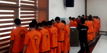 Polda Banten Amankan 97 Tersangka dan Sita Ribuan Gram Barang Bukti Narkoba