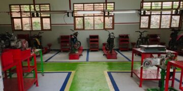 Honda Banten Perkuat Komitmen dalam Meningkatkan Kualitas Lulusan SMK Binaan Melalui Penyegaran Ruang TUK TBSM
