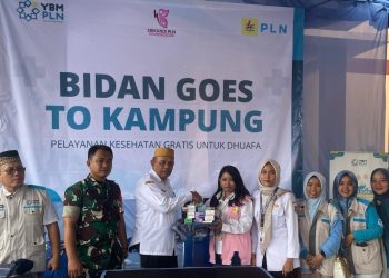 Srikandi PLN UP3 Cikupa Gelar Baksos Bidan Goes To Kampung