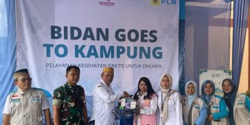 Srikandi PLN UP3 Cikupa Gelar Baksos Bidan Goes To Kampung