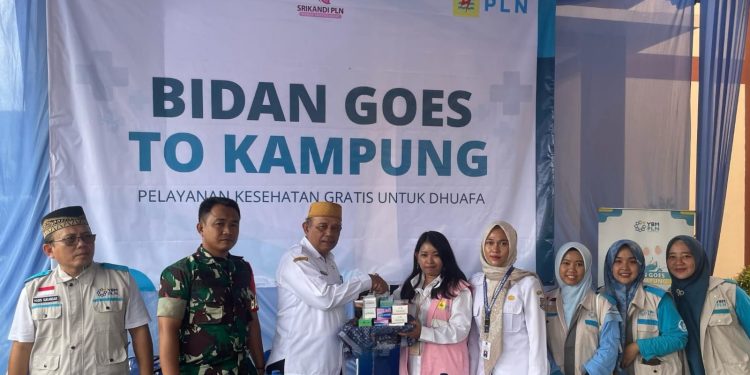Srikandi PLN UP3 Cikupa Gelar Baksos Bidan Goes To Kampung
