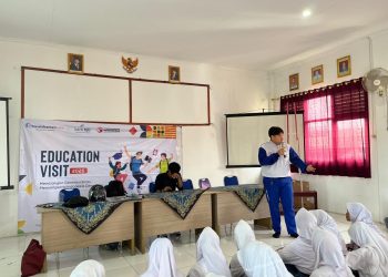 Wujudkan Berkendara Aman, Honda Banten Edukasi Siswa SMAN 1 Pontang