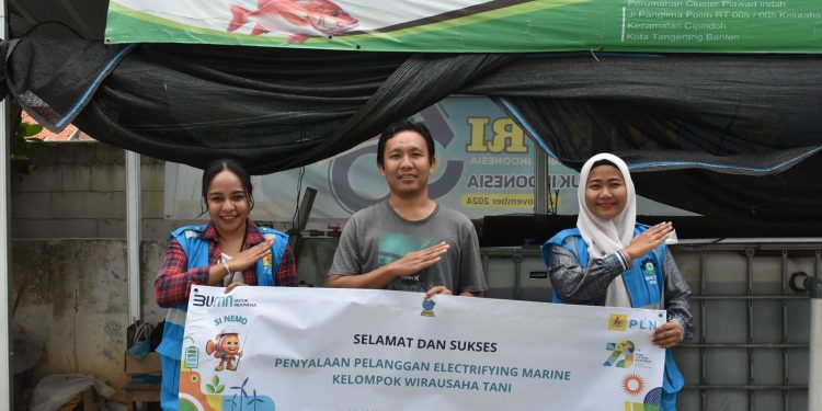 Program Electrifying Marine PLN UID Banten Sasar Budidaya Ikan
