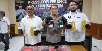 Ditreskrimsus Polda Banten Tangkap Pelaku Oplos Pertamax