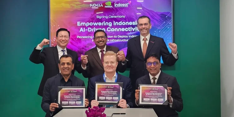 Indosat Kolaborasi Bareng Nokia dan NVIDIA, Jadi Operator Pertama di Asia Tenggara Implementasikan Teknologi AI-RAN