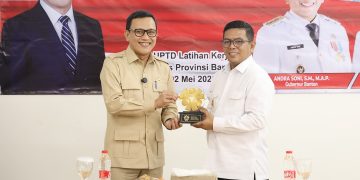 Terima Kunjungan Menteri P2MI, Gubernur Banten Andra Soni Bangun Sinergi Optimalkan Balai Latihan Kerja