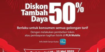 PLN Hadirkan Promo Diskon 50 Persen Layanan Tambah Daya Listrik