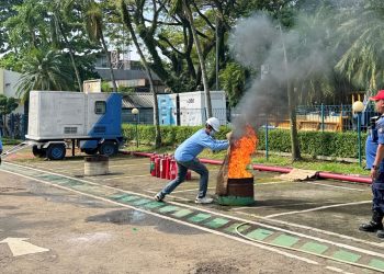 PLN UP3 Serpong Gelar Simulasi Tanggap Darurat, Tegaskan Komitmen pada Budaya Kerja Aman