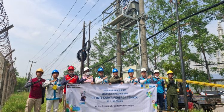 PLN Banten Perkuat Industri EPC, Pasok Listrik Andal untuk PT Inti Karya Persada Teknik