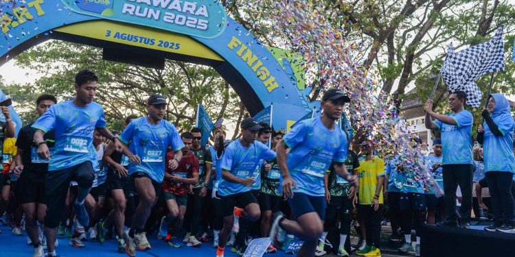 Diapresiasi Gubernur Banten Andra Soni. PLN Mobile Jawara Run 2025, Kenalkan Digitalisasi Layanan yang Diikuti Ribuan Peserta