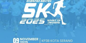 Pendaftaran Early Bird Ekbispar Banten 5K Dibuka, Target 1.200 Peserta