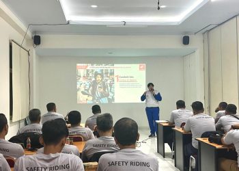 Honda Banten Gelar Edukasi Safety Riding untuk Karyawan Astra Tol Tangerang-Merak