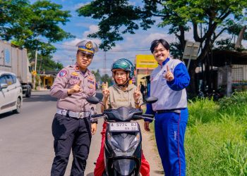 Honda Banten Bersama Polresta Serang Kota Ajak Masyarakat Tertib Berkendara