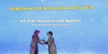 PLN UID Banten Raih Silver Award CSR Berkat Program Desa Berdaya Lele di Tigaraksa