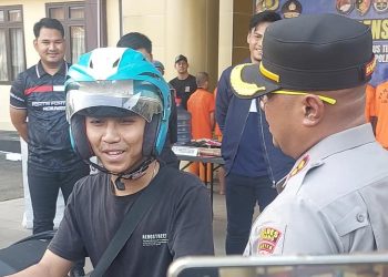 Polres Serang Kembalikan Motor Warga Ciomas yang Dicuri Pelaku Lintas Provinsi