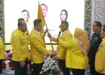 Teguh Ista’al Terpilih Aklamasi Pimpin Golkar Kota Serang