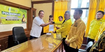 Teguh Ista’al Ambil Formulir Calon Ketua Golkar Serang, Klaim Kantongi 90 Persen Dukungan