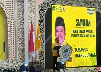 Dukung Teguh Ista’al, Tb. Khaerul Jaman Targetkan Golkar Raih 9 Kursi DPRD Serang