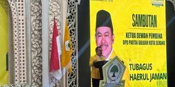 Dukung Teguh Ista’al, Tb. Khaerul Jaman Targetkan Golkar Raih 9 Kursi DPRD Serang