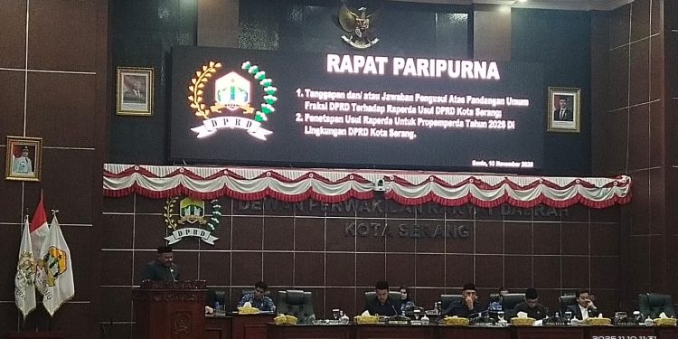 Empat Raperda Baru DPRD Kota Serang Masuk Tahap Pembahasan Pansus