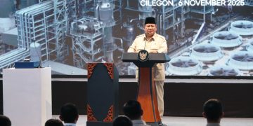 Presiden Prabowo Resmikan Pabrik Lotte Chemical Indonesia, Pabrik Petrokimia Terbesar di Asia Tenggara