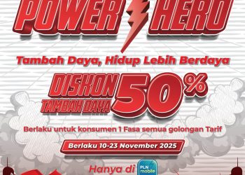 PLN Beri Diskon Besar Tambah Daya 10–23 November lewat Program Power Hero