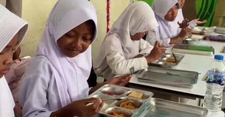 Program MBG Polres Serang Berjalan Lancar, Ratusan Siswa PAUD hingga SMA Terima Porsi Bergizi