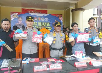 Polres Serang Pamer Kinerja Ungkap Kasus Tertinggi se-Polda Banten