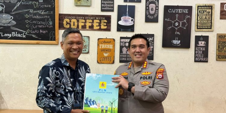 PLN UP3 Banten Utara Perkuat Sinergi dengan Polresta Serang Kota Amankan Infrastruktur Kelistrikan