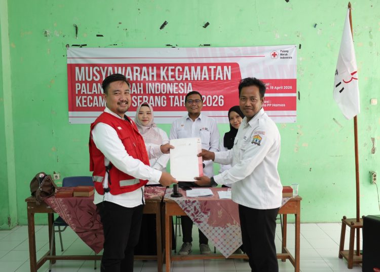 Perkuat Konsolidasi Organisasi PMI Kecamatan Serang Gelar Musyawarah